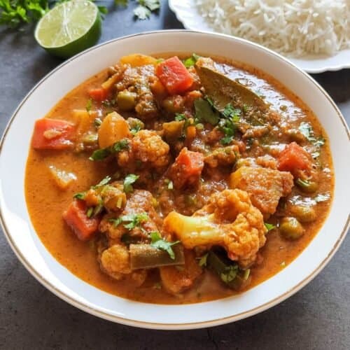 Vegetable Curry (V)